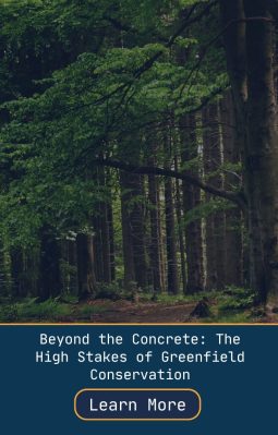Friday Clicks - A Click of Interesting: Beyond the Concrete: The High Stakes of Greenfield Conservation